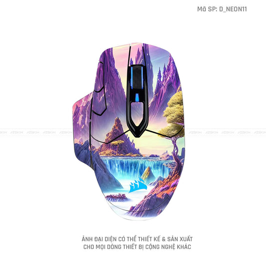 Skin Dán Chuột Corsair Hình Neon | D_NEON11