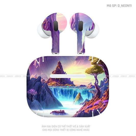 Dán Skin Tai Nghe Airpod 3 Hình Neon | D_NEON11