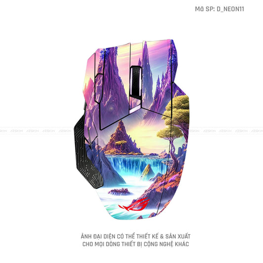 Skin Dán Chuột Asus Hình Neon | D_NEON11