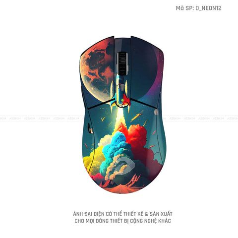 Skin Dán Chuột Dareu Hình Neon | D_NEON12