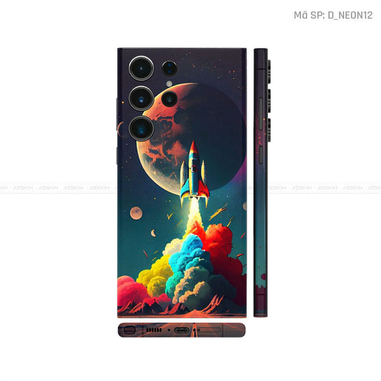 Dán Skin Samsung Galaxy S24 Series Chủ Đề Neon | D_NEON12