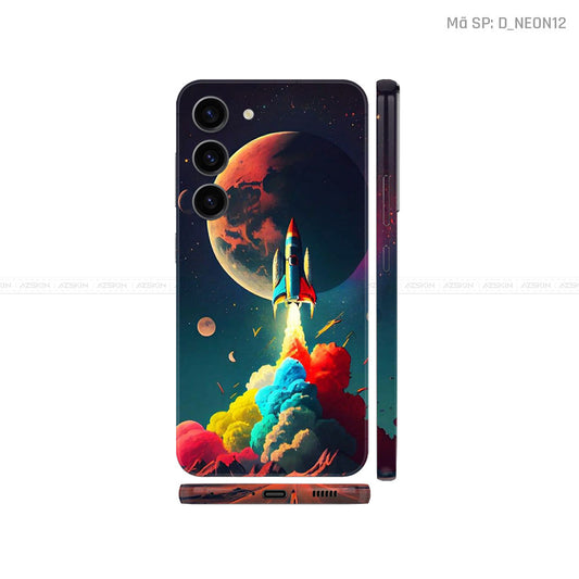 Dán Skin Samsung Galaxy S24 Series Chủ Đề Neon | D_NEON12