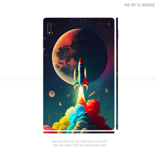 Dán Skin Galaxy Tab S8 Series Hình Neon | D_NEON12