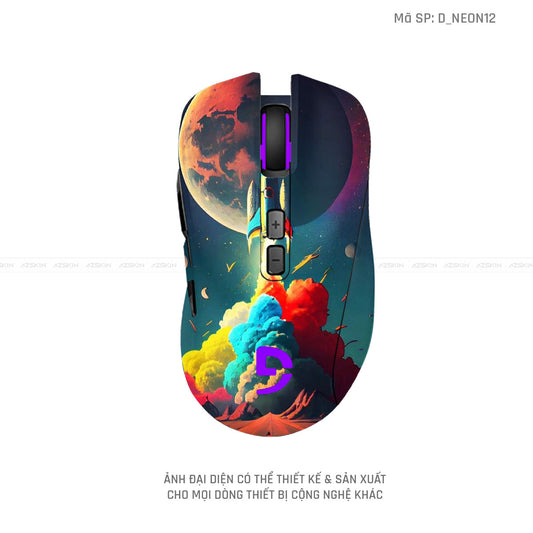 Skin Dán Chuột Fuhlen Hình Neon | D_NEON12
