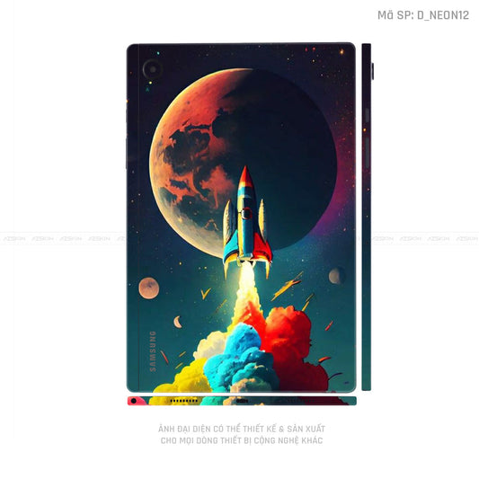 Dán Skin Galaxy Tab A Series Hình Neon | D_NEON12