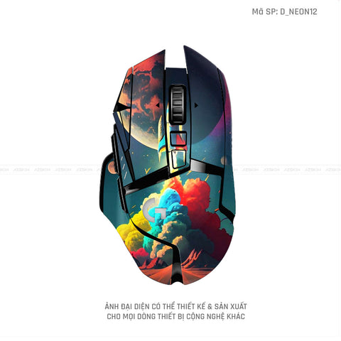 Skin Dán Chuột Logitech Hình Neon | D_NEON12
