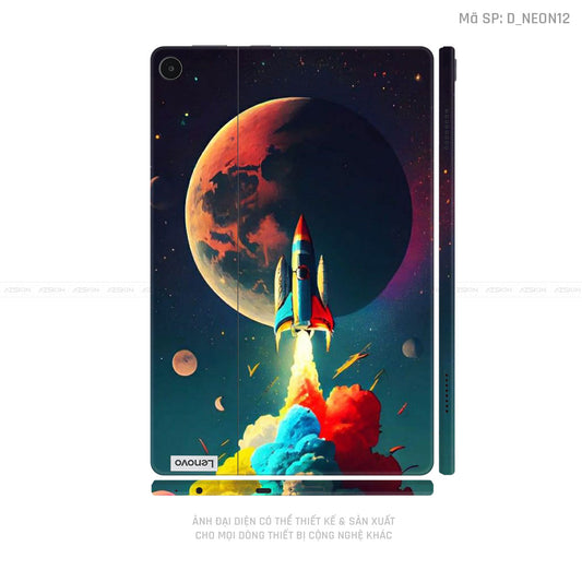 Dán Skin Máy Tính Bảng Lenovo Pad Series Hình Neon | D_NEON12