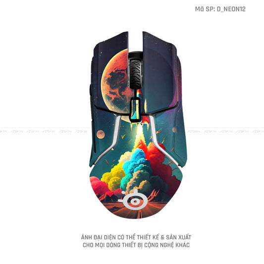 Skin Dán Chuột Steelseries Neon | D_NEON12