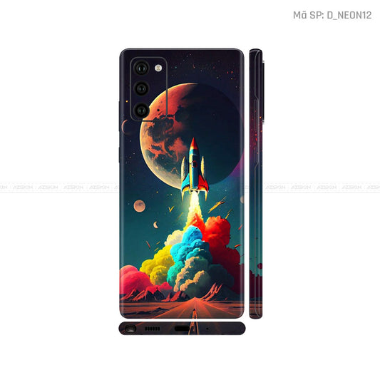Dán Skin Galaxy Note 20 Series Hình Neon | D_NEON12