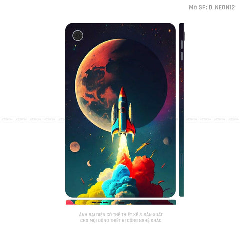 Dán Skin Máy Tính Bảng Oppo Pad Series Hình Neon | D_NEON12