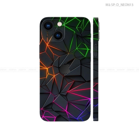 Dán Skin IPhone 13 Series Hình Neon | D_NEON13
