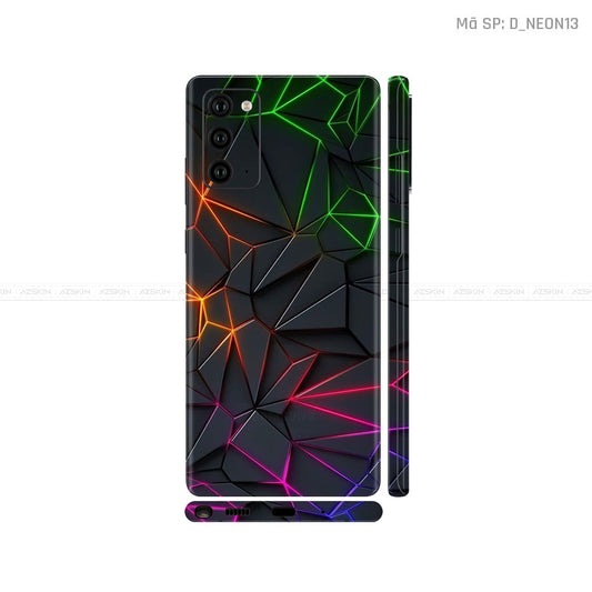 Dán Skin Galaxy Note 20 Series Hình Neon | D_NEON13