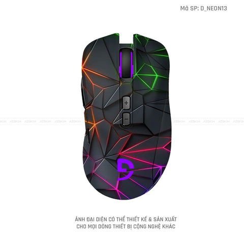 Skin Dán Chuột Fuhlen Hình Neon | D_NEON13