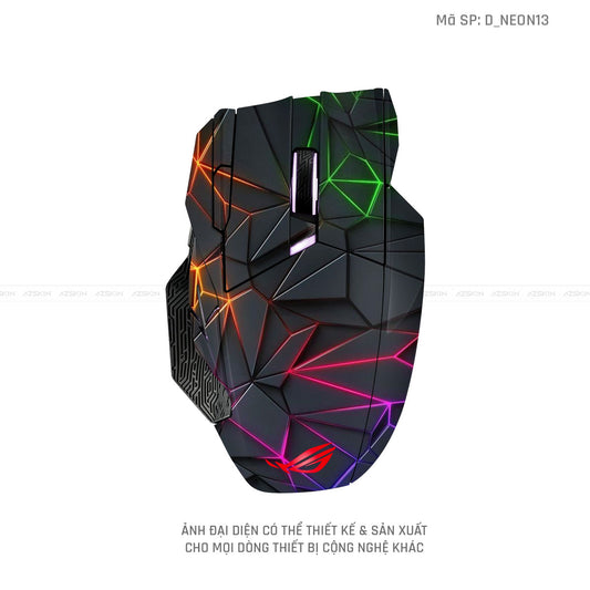Skin Dán Chuột Asus Hình Neon | D_NEON13