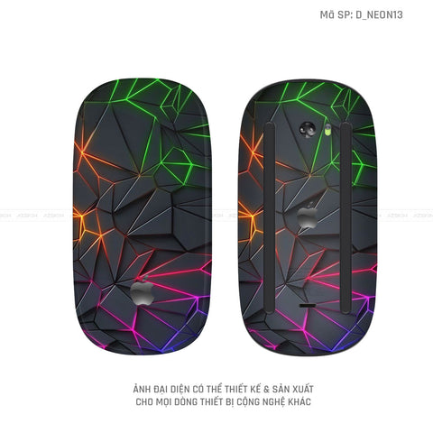 Skin Dán Chuột Apple Magic Mouse Hình Neon | D_NEON13