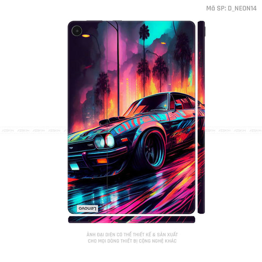 Dán Skin Máy Tính Bảng Lenovo Pad Series Hình Neon | D_NEON14