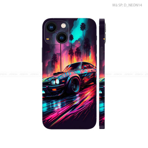 Dán Skin IPhone 13 Series Hình Neon | D_NEON14