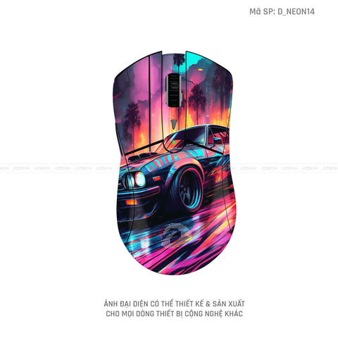 Skin Dán Chuột Dareu Hình Neon | D_NEON14