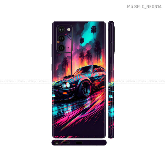 Dán Skin Galaxy Note 20 Series Hình Neon | D_NEON14