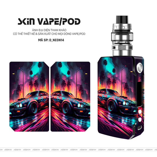 Dán Skin Vape Hình Neon | D_NEON14