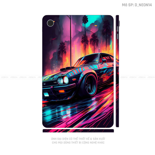 Dán Skin Máy Tính Bảng Oppo Pad Series Hình Neon | D_NEON14