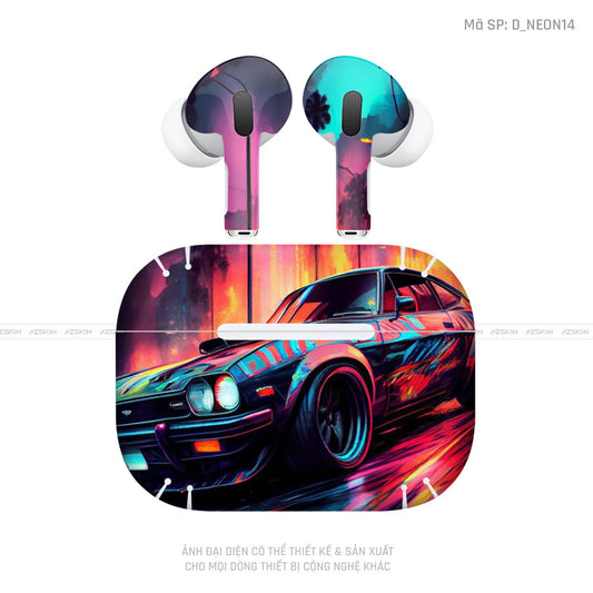 Dán Skin Tai Nghe Airpod 3 Hình Neon | D_NEON14