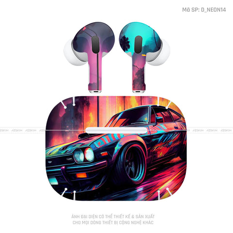 Dán Skin Tai Nghe Airpod 3 Hình Neon | D_NEON14