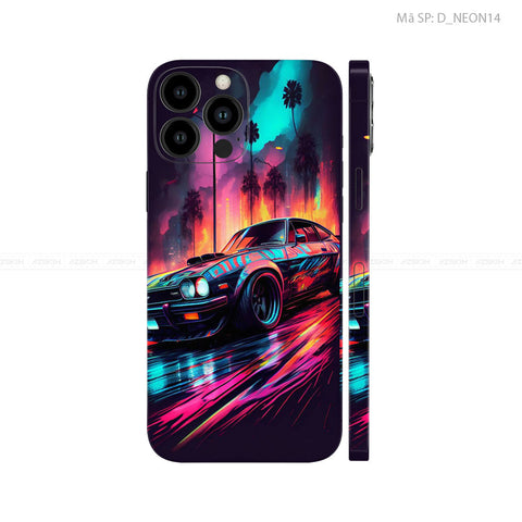 Dán Skin IPhone 12 Series Hình Neon | D_NEON14