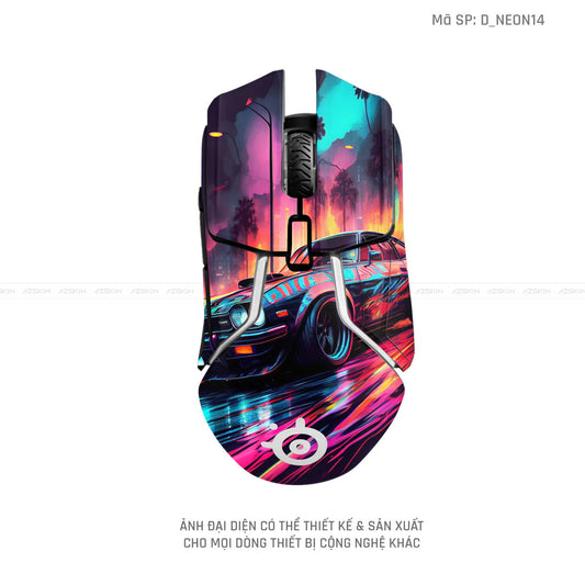 Skin Dán Chuột Steelseries Neon | D_NEON14