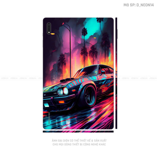 Dán Skin Galaxy Tab S8 Series Hình Neon | D_NEON14