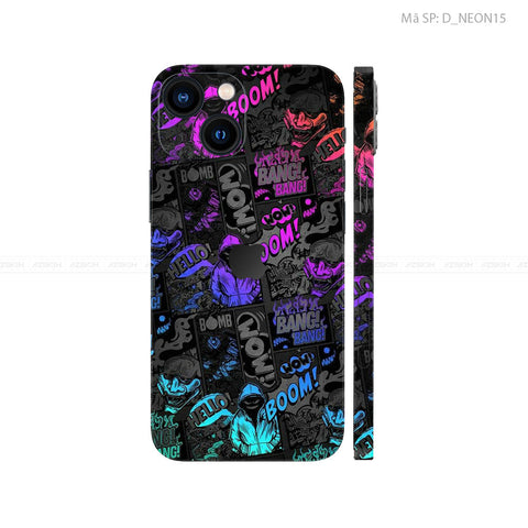 Dán Skin IPhone 13 Series Hình Neon | D_NEON15