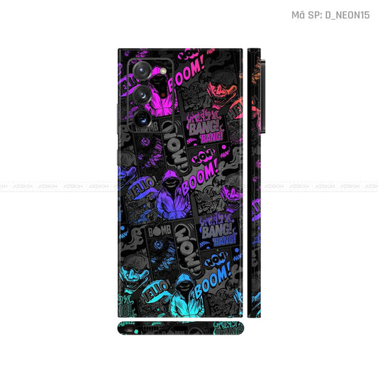 Dán Skin Galaxy Note 20 Series Hình Neon | D_NEON15