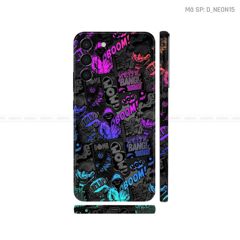 Dán Skin Galaxy S22 Series Hình Neon | D_NEON15