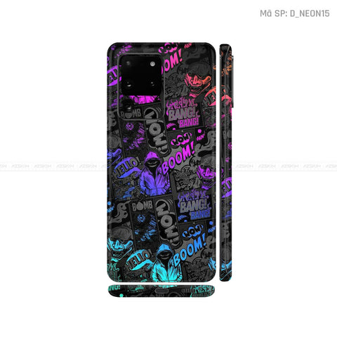 Dán Skin Galaxy S20 Series Hình Neon | D_NEON15