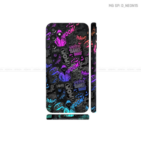 Dán Skin Galaxy A Series Hình Neon | D_NEON15