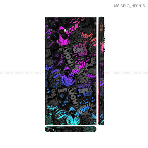 Dán Skin Galaxy S22 Series Hình Neon | D_NEON15