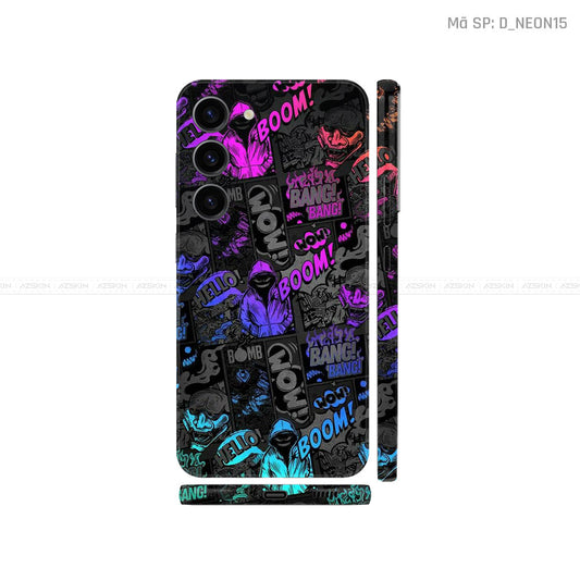 Dán Skin Samsung Galaxy S24 Series Chủ Đề Neon | D_NEON15