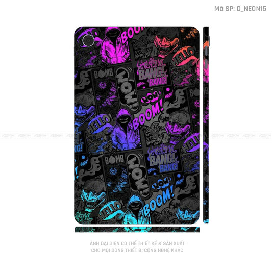 Dán Skin Máy Tính Bảng Oppo Pad Series Hình Neon | D_NEON15