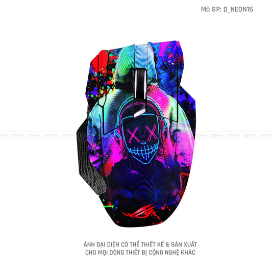 Skin Dán Chuột Asus Hình Neon | D_NEON16