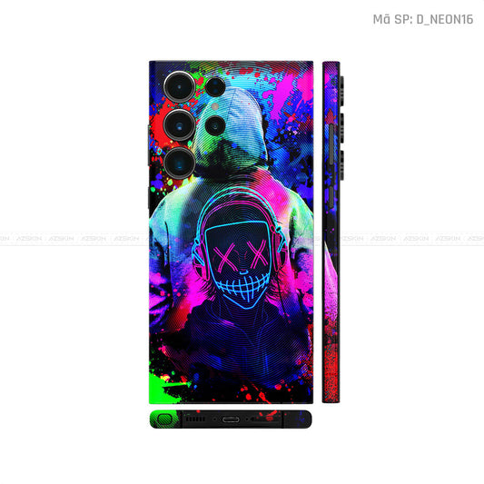 Dán Skin Samsung Galaxy S24 Series Chủ Đề Neon | D_NEON16