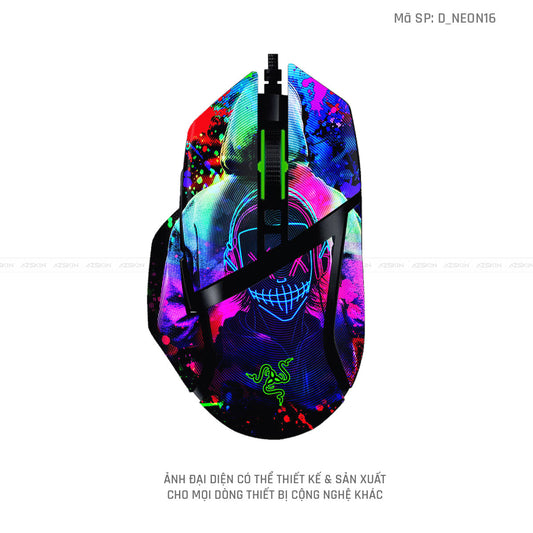 Skin Dán Chuột Razer Hình Neon | D_NEON16
