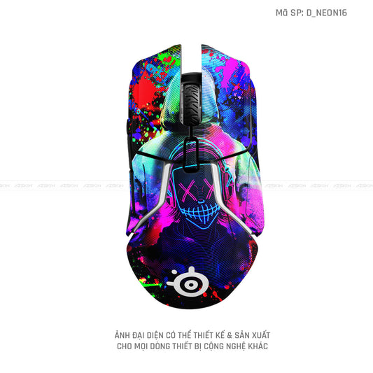 Skin Dán Chuột Steelseries Neon | D_NEON16
