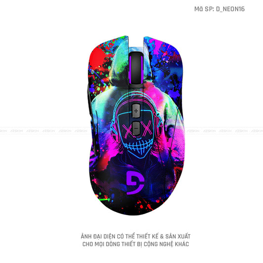Skin Dán Chuột Fuhlen Hình Neon | D_NEON16