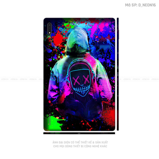 Dán Skin Galaxy Tab S8 Series Hình Neon | D_NEON16