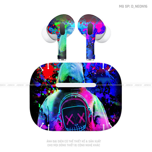 Dán Skin Tai Nghe Airpod 3 Hình Neon | D_NEON16