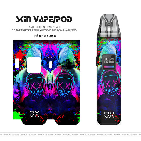 Dán Skin Pod Hình Neon | D_NEON16