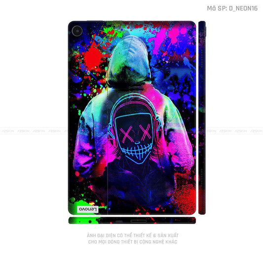 Dán Skin Máy Tính Bảng Lenovo Pad Series Hình Neon | D_NEON16