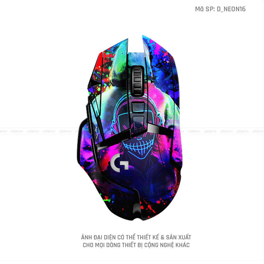 Skin Dán Chuột Logitech Hình Neon | D_NEON16