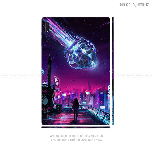 Dán Skin Galaxy Tab S7 Series Hình Neon | D_NEON17