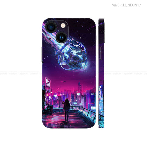 Dán Skin IPhone 13 Series Hình Neon | D_NEON17